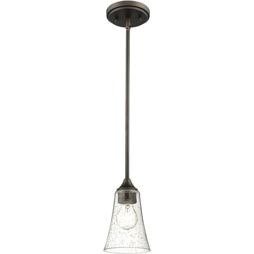 Natalie 1 Light 5 inch Rubbed Bronze Mini-Pendant Ceiling Light
